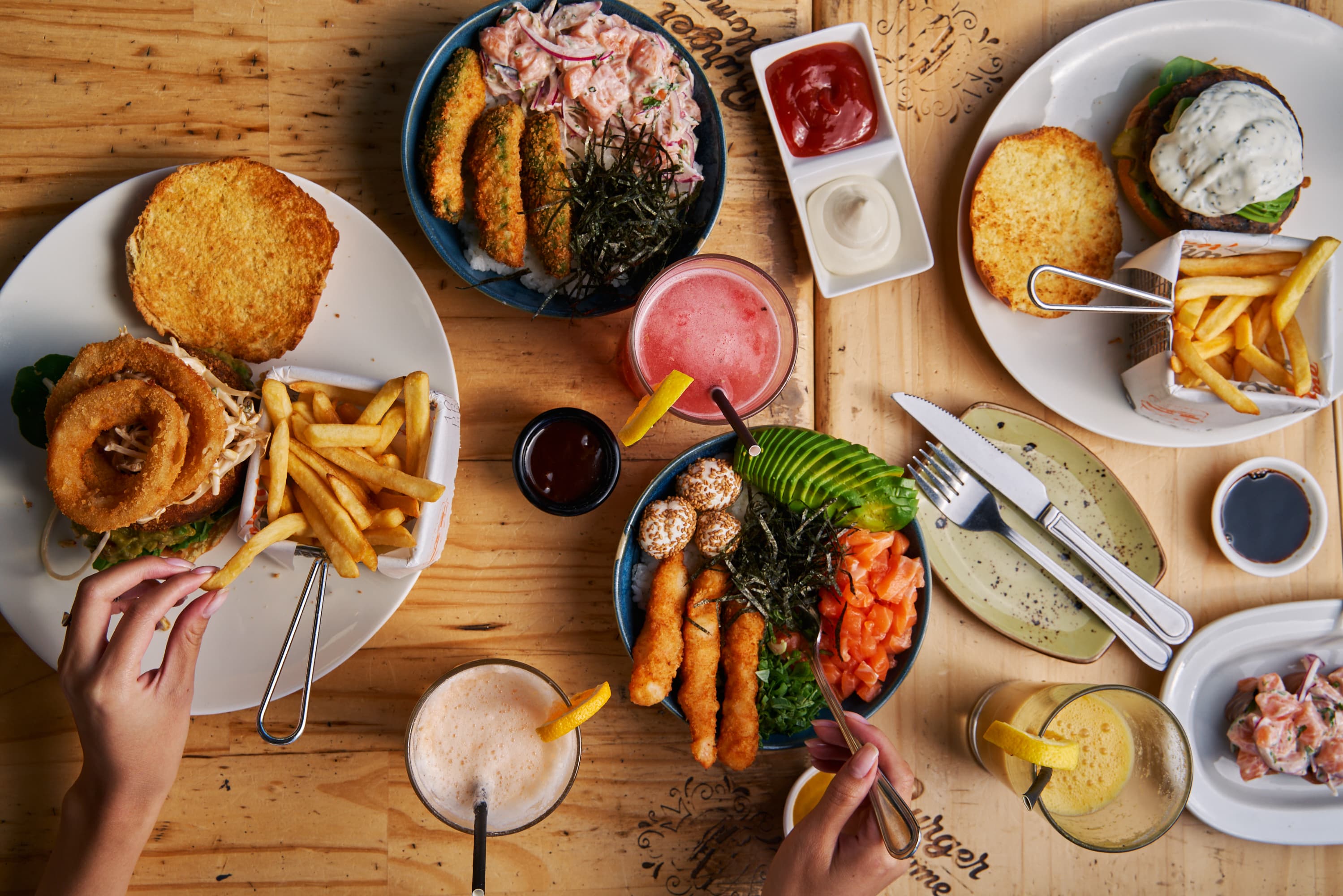 SUSHI & BURGER HOME